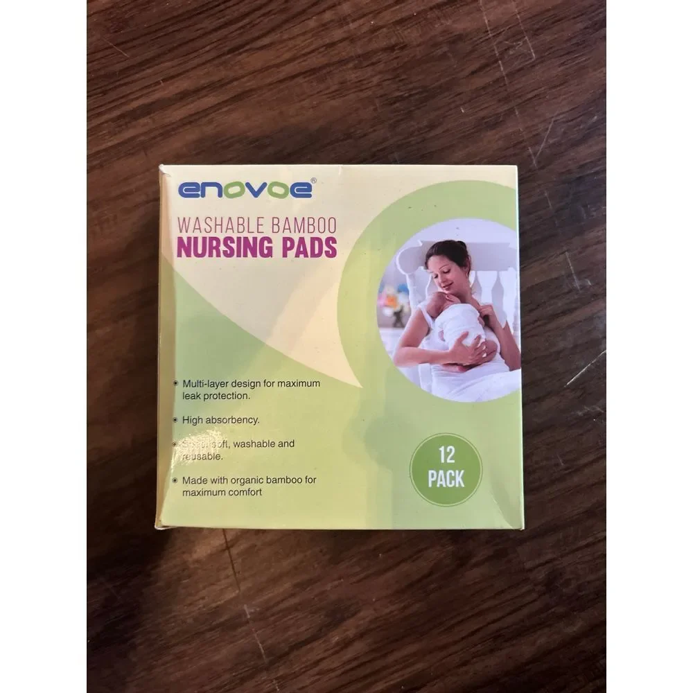 Washable bamboo nursing pads